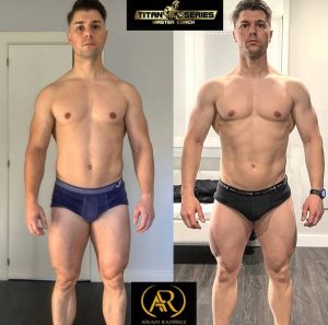▷ Personal training online Antes y después cliente entrenamiento personal online
