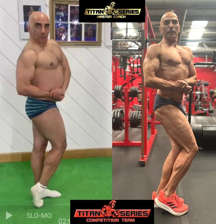 Iñaki Alonso y sus transformacion con 54 años